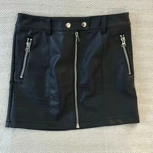 Poster Girl Black Mini Skirt